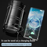 Solar LED Portable Lantern Telescopic Torch Lamp Multi-function-TI00846-Veeddydropshipping
